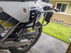 SUZUKI DRZ400 S-SM rear racks and heavy duty side racks