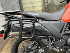 Gen3 KLR650 full body crash bar and heavy duty side racks. 2022 model year and up.