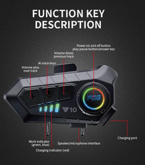 Dirtracks Helmet Bluetooth communication headset