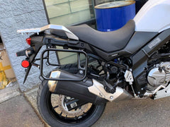 2017 and newer Suzuki DL 650 vstrom soft luggage and mosko moto racks
