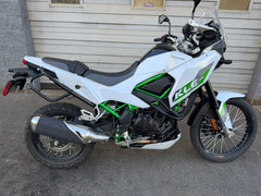 2026+ Kawasaki KLE500 Side Crash Bars – Heavy duty steel  Dirtracks brand.