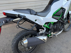 2026+ Kawasaki KLE500 Side Crash Bars – Heavy duty steel  Dirtracks brand.