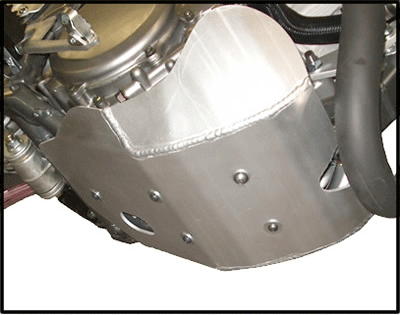 SUZUKI DRZ400 ALUMINUM SKID PLATE
