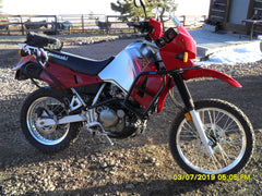 Klr650 full body engine crash bar 1987-2007