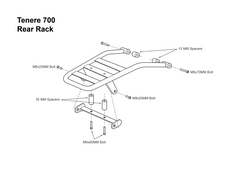 Tenere 700 Rear Rack
