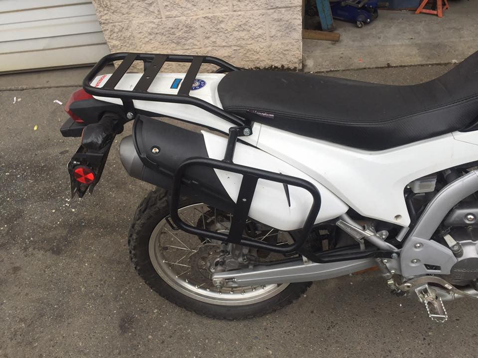 HONDA CRF250L Rear Rack and Heavy Duty side racks combo