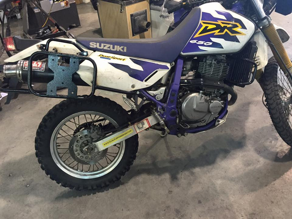 Suzuki DR650 Pannier mounting rack 1996-2025