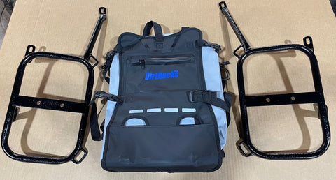 Tenere 700 Side racks and dry bag combo