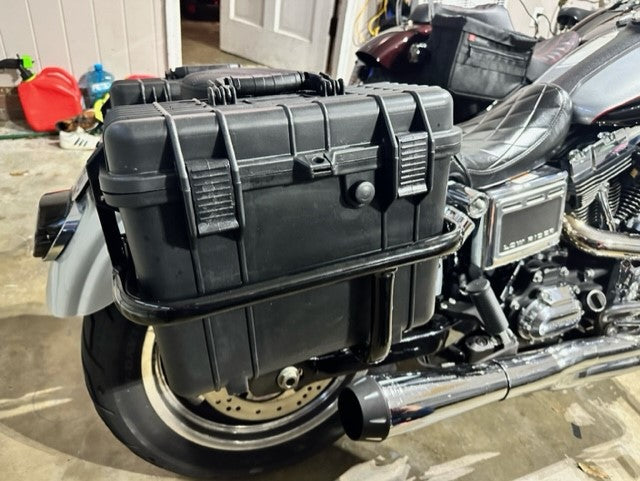 Harley Davidson Dyna/Street Bob/Low Rider Mounting Cage for Pelican 14