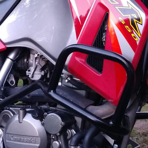 Kawasaki KLR650 engine crashbar 1987-2007 / Barre de protection du moteur pour Kawasaki KLR650 de 1987 à 2007