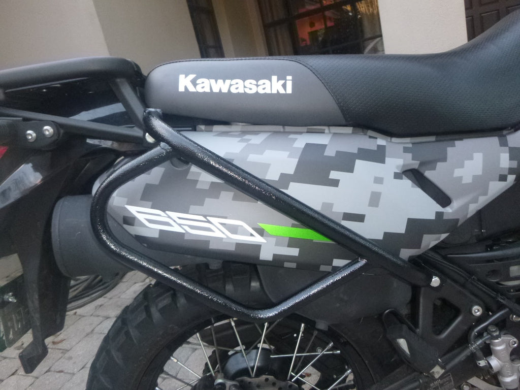 Kawasaki KLR650 side crash bar 1987-2018
